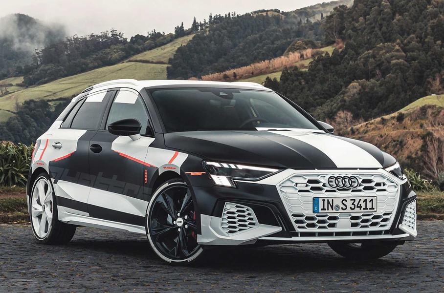 Новий Audi S3 Sportback показали на офіційних фото