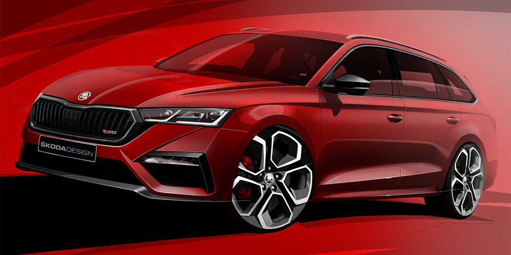 Нова Skoda Octavia RS стала відома за характеристиками