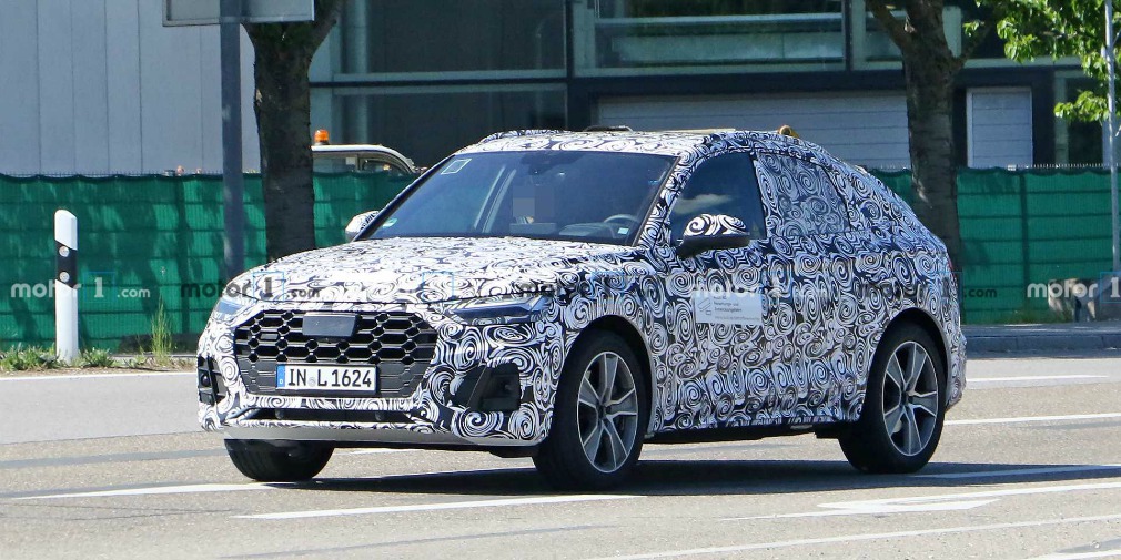 Кросовер Audi Q5 в купеподібному кузові вперше виїхав на тести
