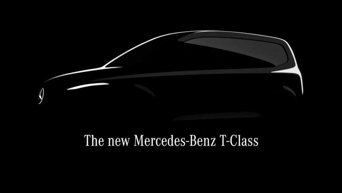 Тізер мініфургона Mercedes-Benz T-Class з'явився в Мережі