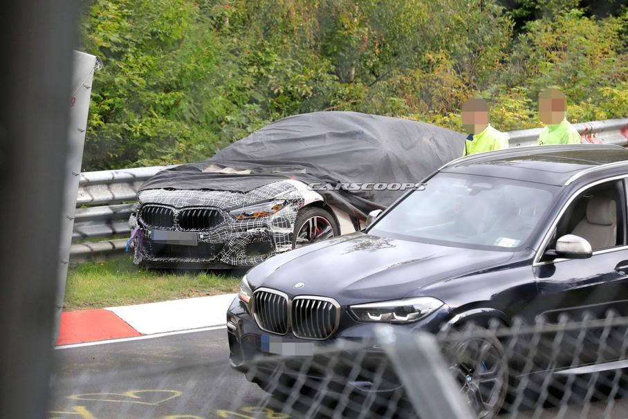 Невідомий прототип BMW M8 потрапив у ДТП на тестах