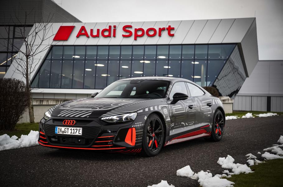 Електричний Audi e-Tron GT вже в виробництві
