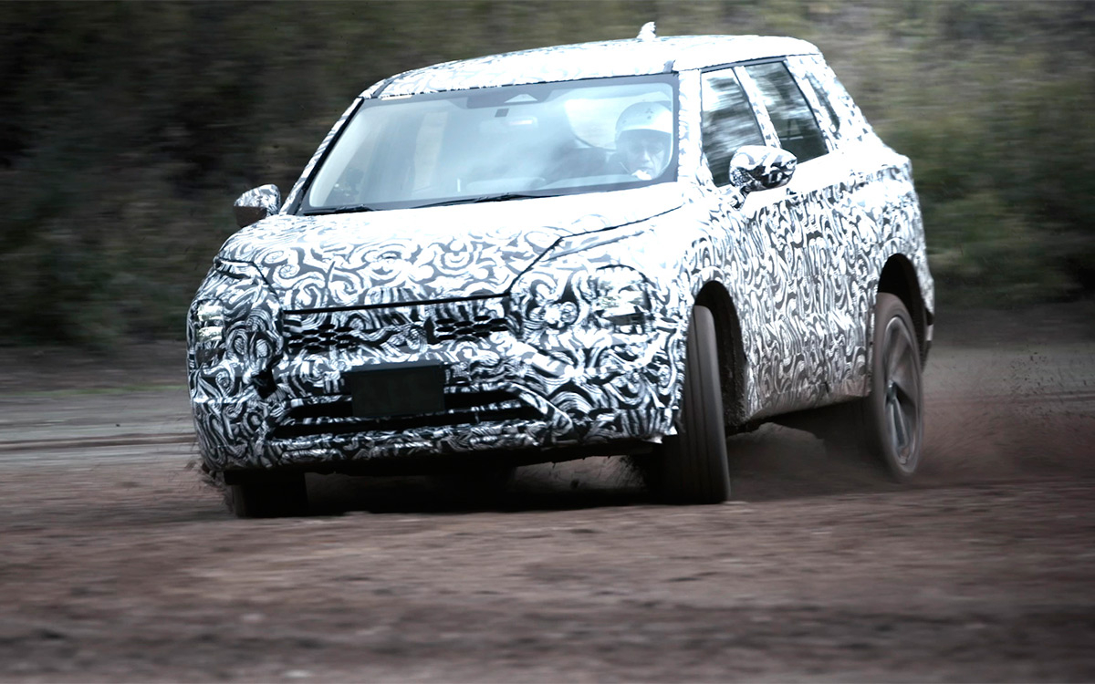 Новий Mitsubishi Outlander вперше продемонстрували на відео