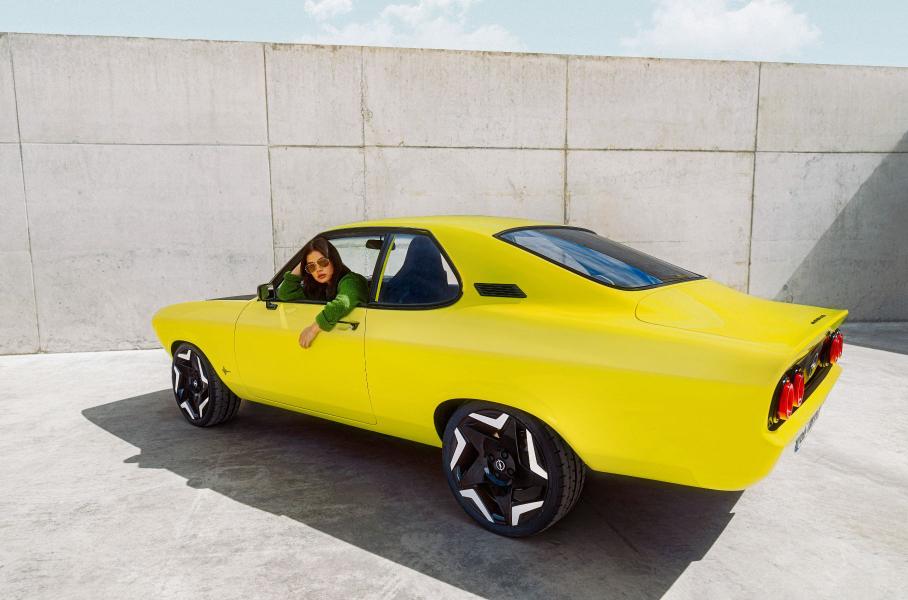 Купе Opel Manta відродилося в образі електрокара