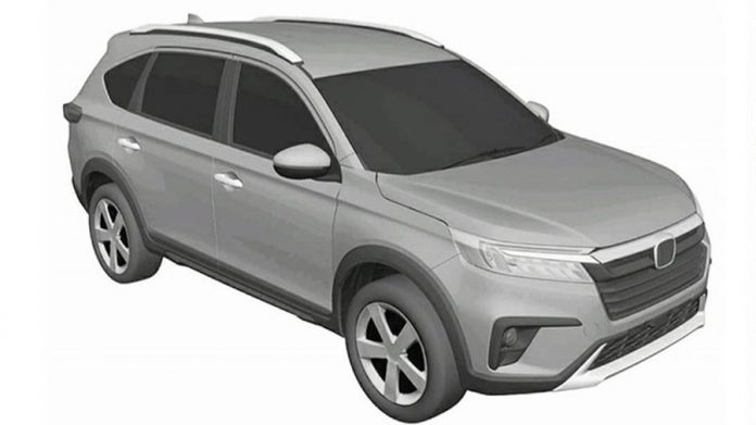 Оновлена Honda BR-V несподівано з'явилася на патентах