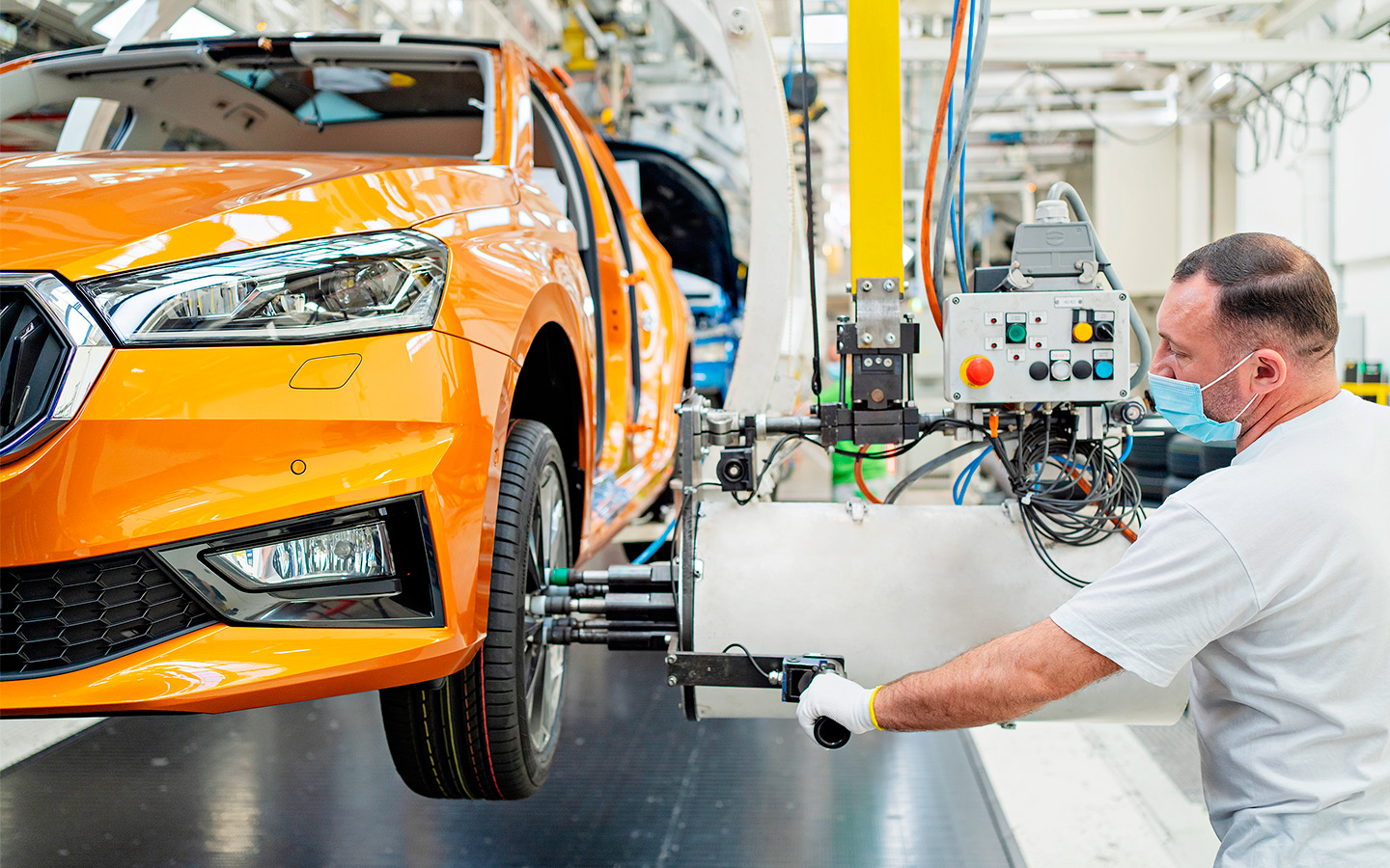 Нова Skoda Fabia вирушила в виробництво