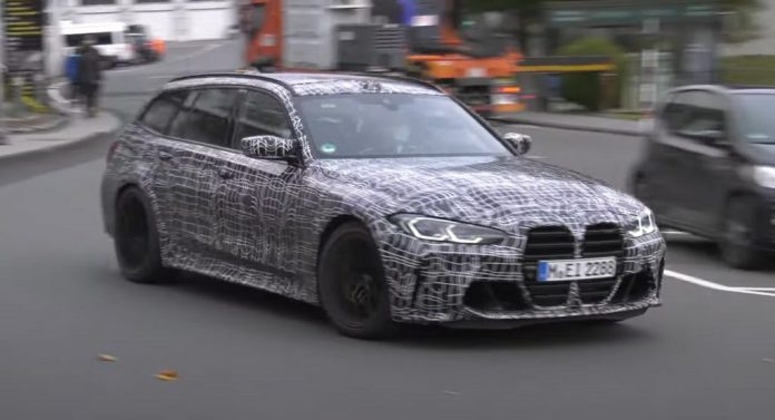 Новий BMW M3 Touring помітили на тестах