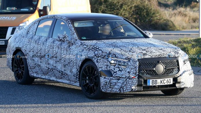 Для нового Mercedes E-Class проводять тестові заїзди