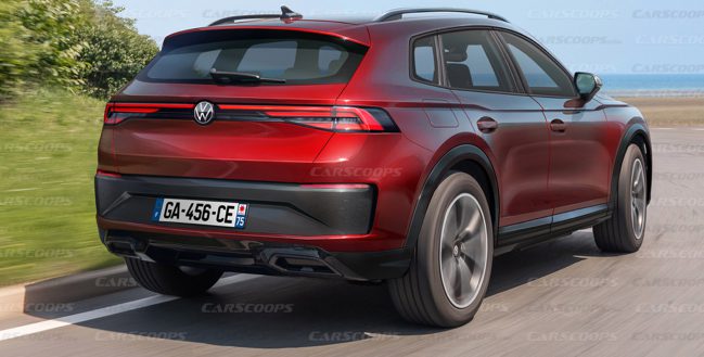 Новий Volkswagen Tiguan 2025 з'явився на фото