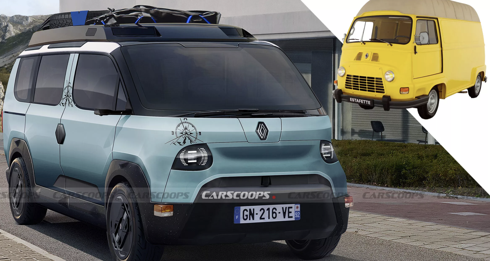 Renault Estafette EV: відродження культового французького фургона у ретрофутуристичному ключі