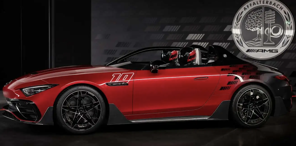 Mercedes презентувала новий родстер SL з відкритим верхом і захисною дугою