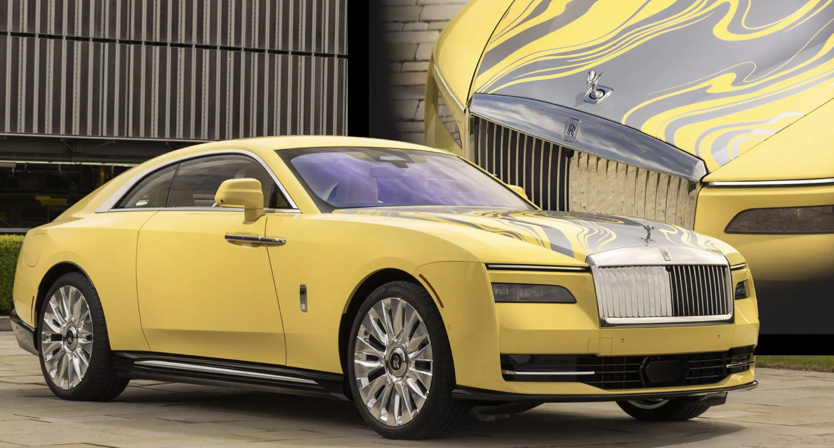 Rolls-Royce Spectre Semaphore: відзначення мистецтва кольору