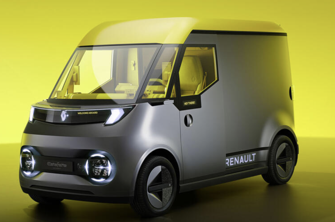 Renault Estafette: повернення в майбутнє у вигляді міського електрофургона