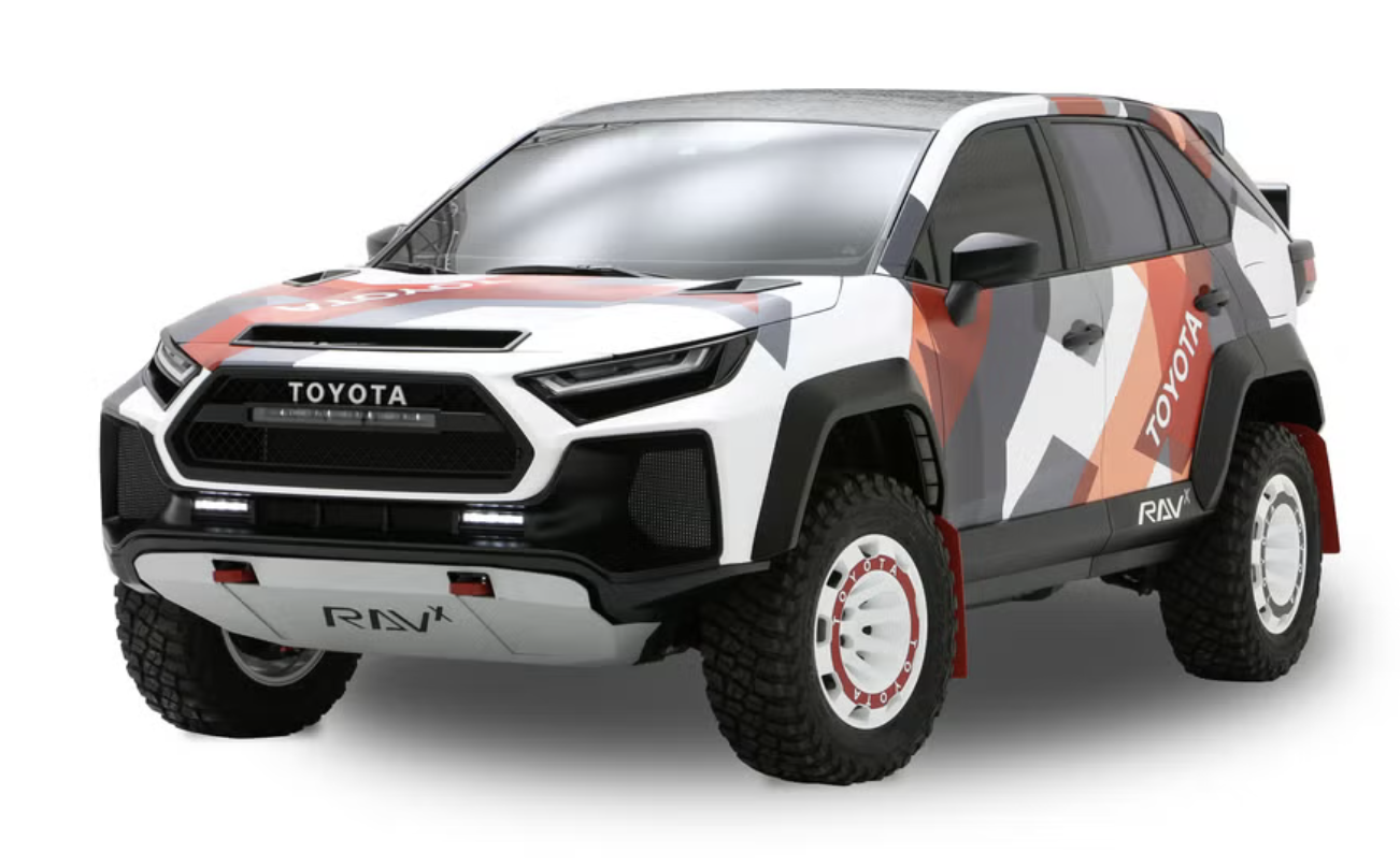 Toyota RAV-X Concept: Підготовка популярного кросовера до викликів ралі 