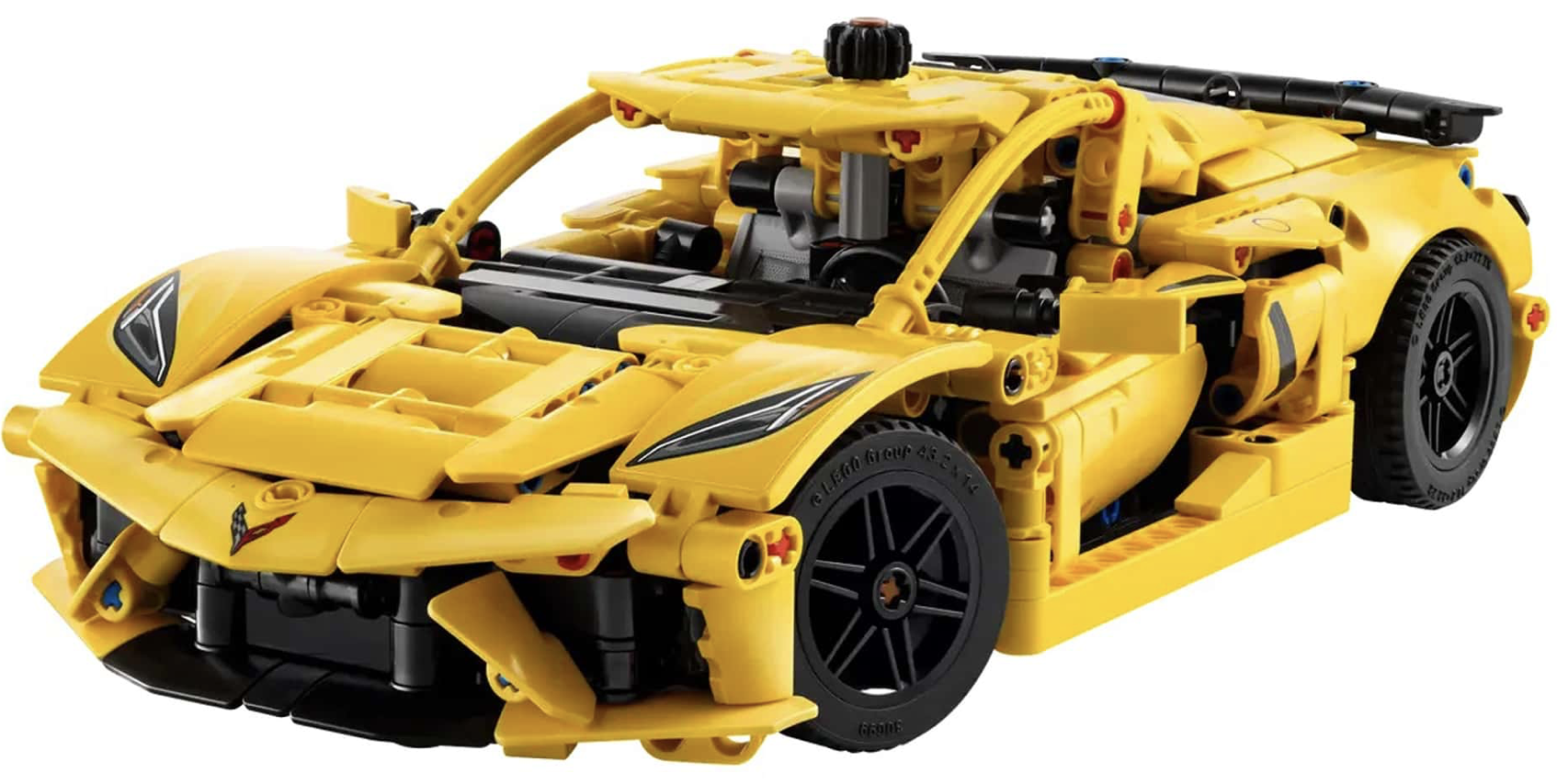 Новий Corvette від Lego: рухомі поршні та справжнє кермо в комплекті