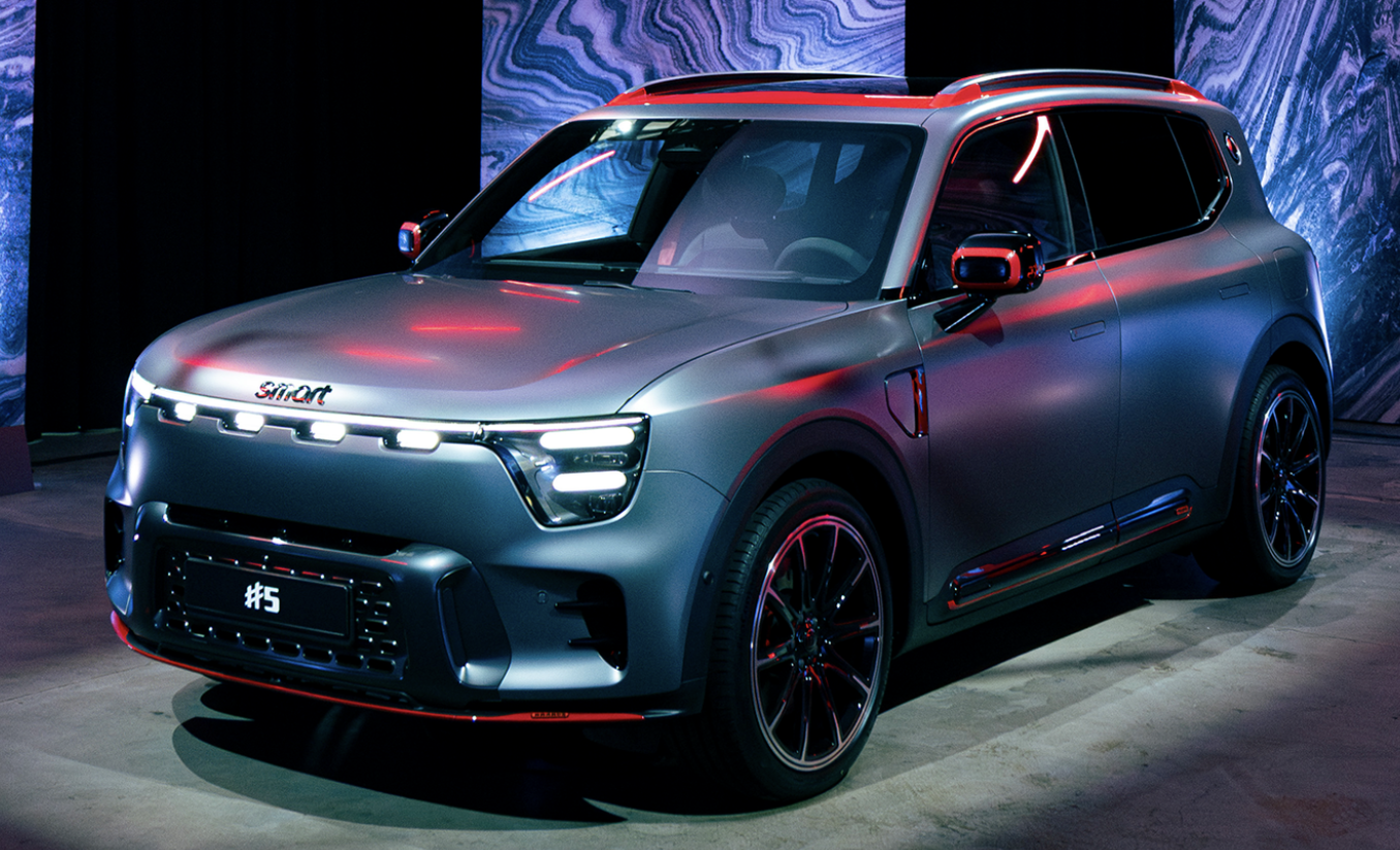 Електричний Smart #5 Brabus: 637 к.с. та прискорення до «сотні» за 3,8 секунди