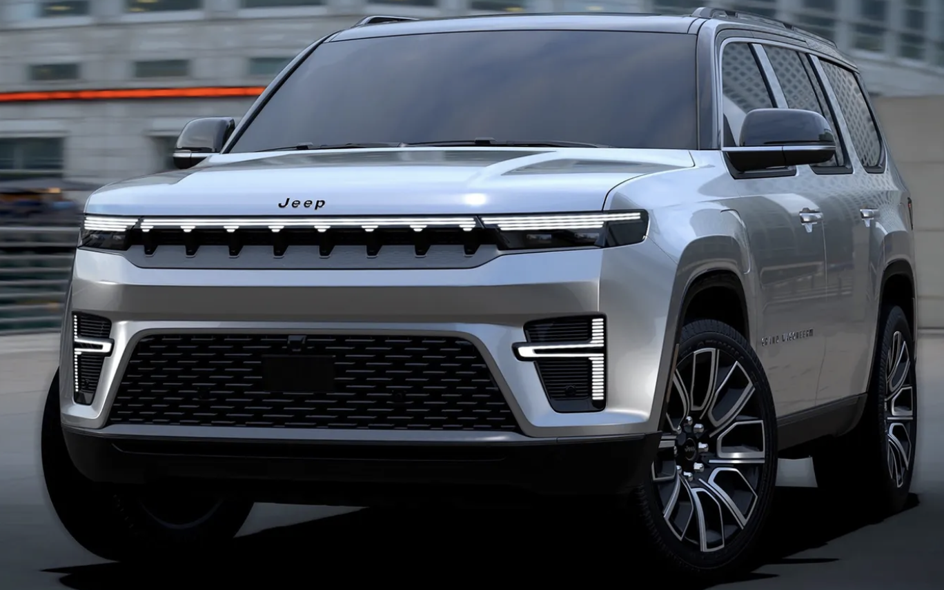 Новий Jeep Grand Wagoneer отримає оновлений дизайн і гібридну версію вже у 2025 році