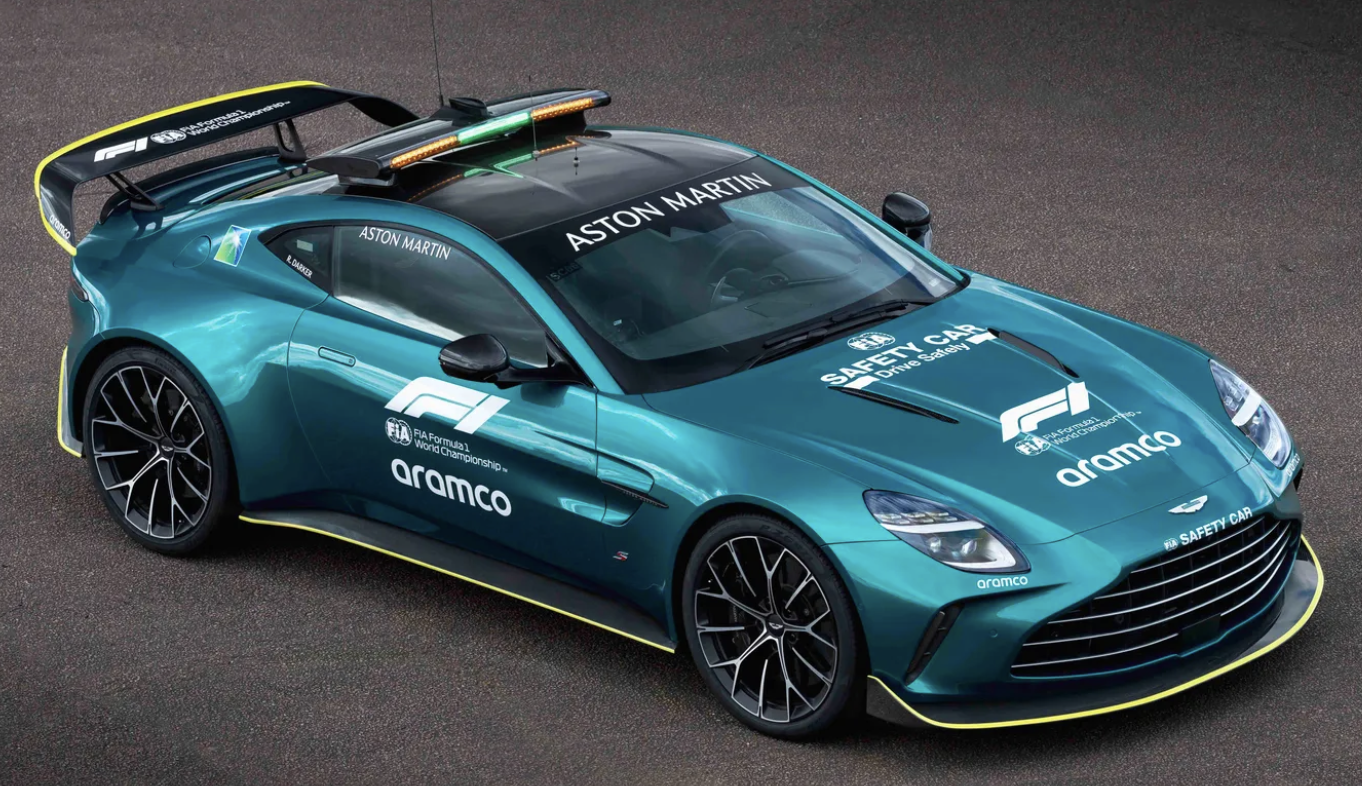 Aston Martin Vantage S став новим офіційним пейс-каром Формули-1