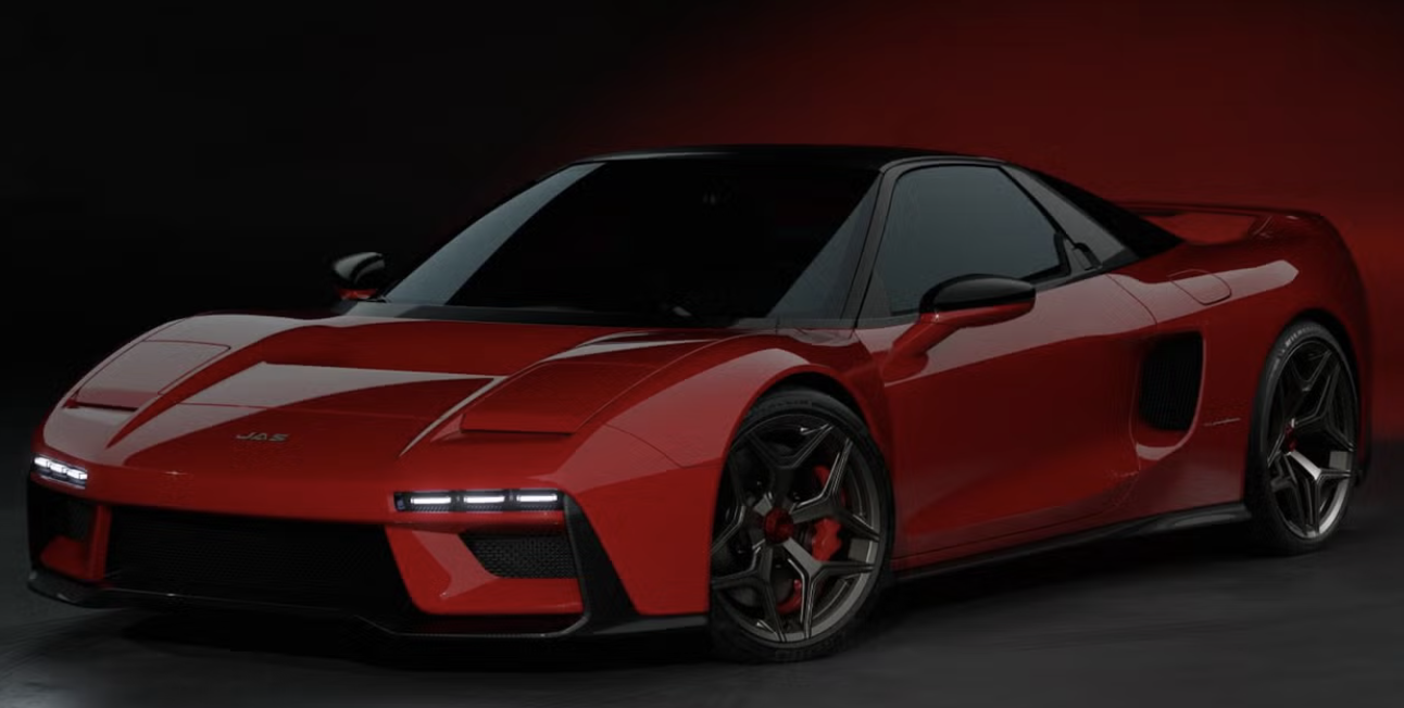 Pininfarina та JAS Motorsport представили глибоко переосмислений рестомод Honda NSX