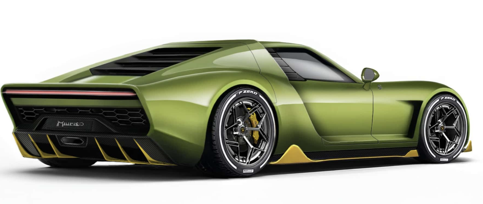Неофіційний концепт Lamborghini Miura у сучасному стилі