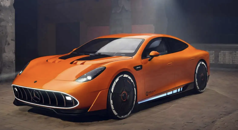 Заглянули в салон майбутнього електричного суперседана Mercedes-AMG