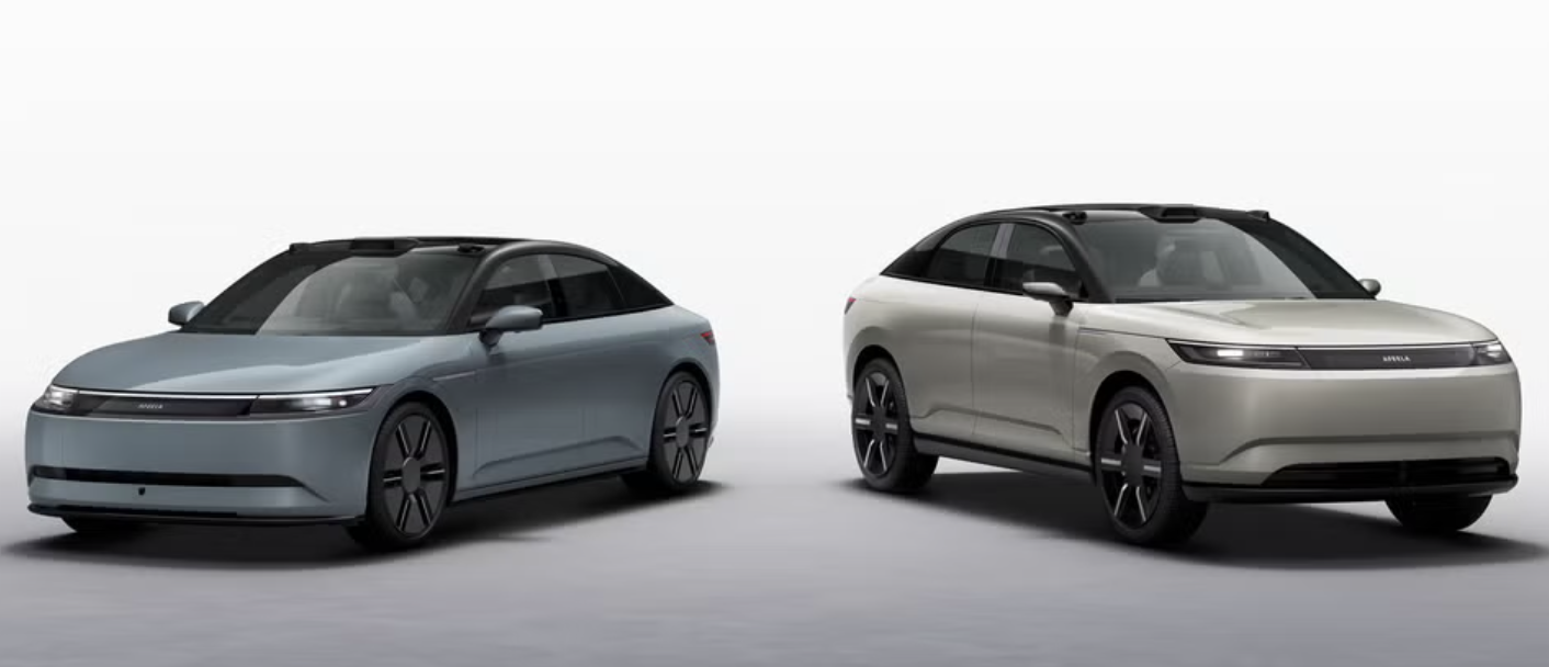 Sony та Honda закривають проєкт електромобіля Afeela 1