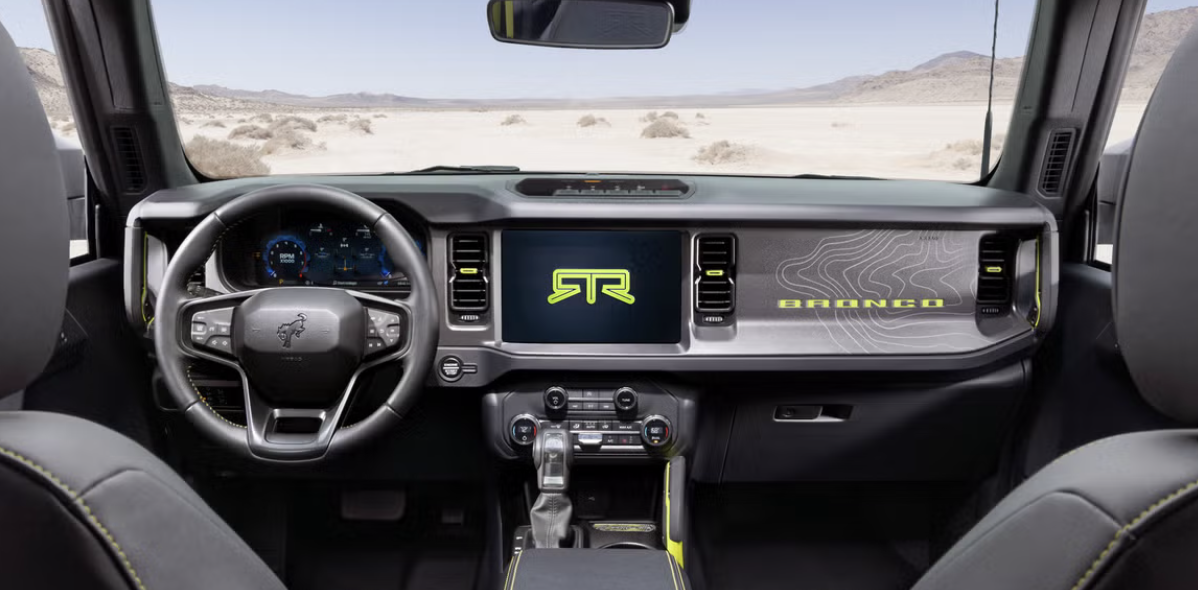 Ford показав інтер’єр нового Bronco RTR 2027: яскравий стиль і натяк на доступний «Raptor»