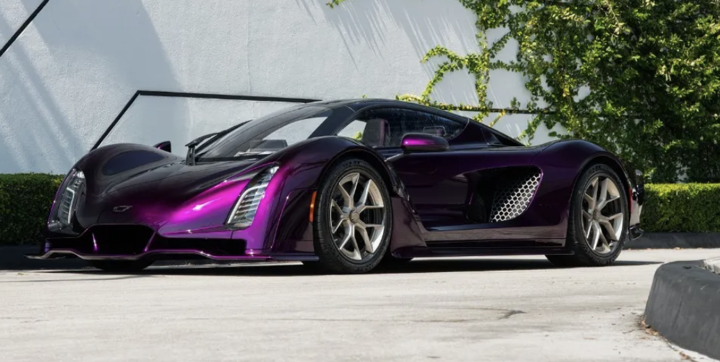 Czinger 21C Vmax у кольорі Liquid Purple показав, яким має бути сучасний гіперкар