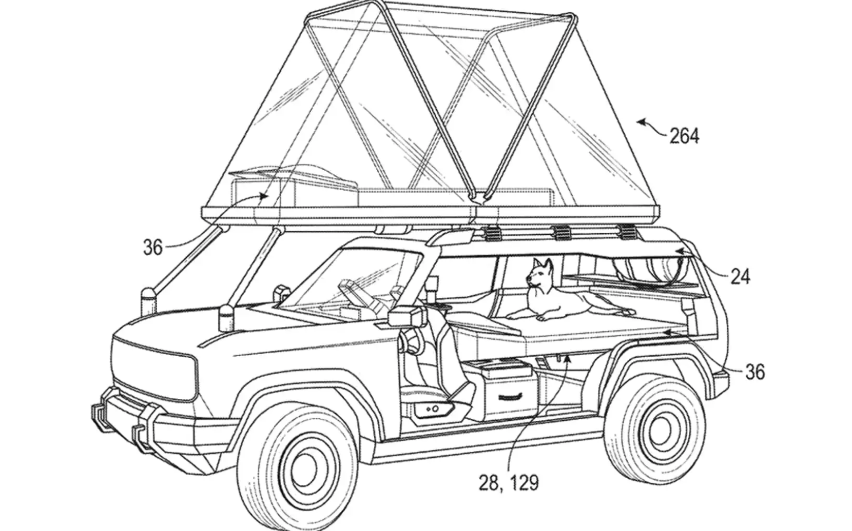 Ford готує Bronco до кемпінгу: патенти розкрили нові можливості позашляховика