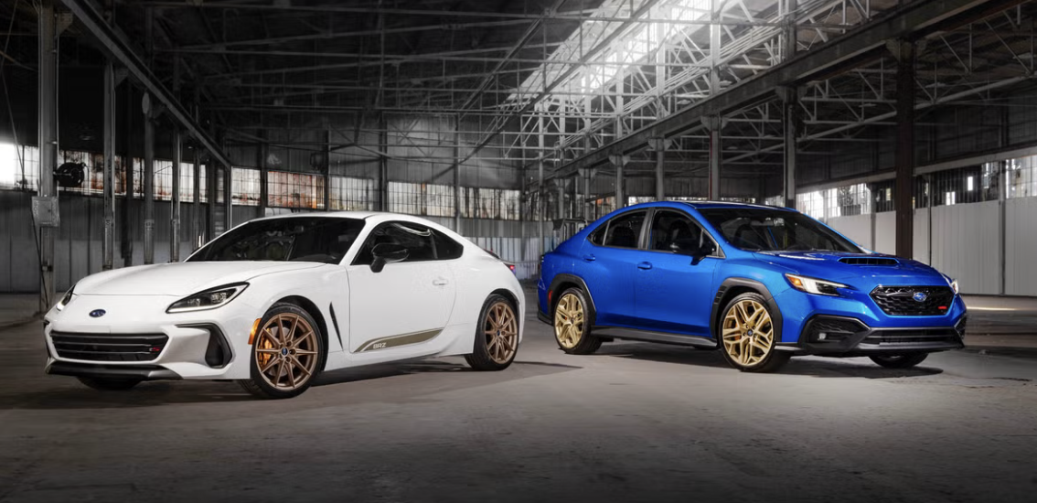 Subaru відзначить ювілеї WRX і BRZ спеціальними версіями 2027 року