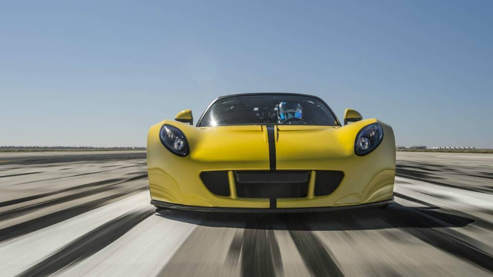 Hennessey: родстер Venom GT Spyder став рекордсменом швидкості