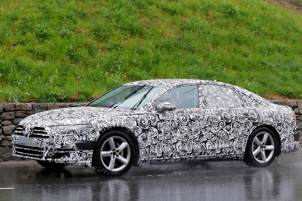 Нова Audi A8 вперше помічена на випробуваннях