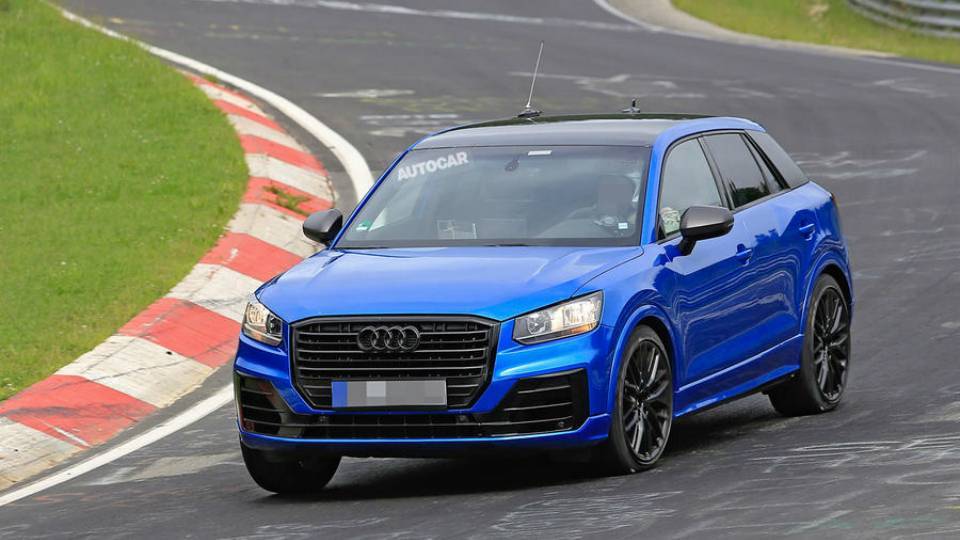 Audi тестує в Нюрбургринзі «гарячий» Q2