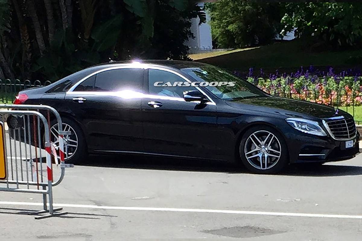 Оновлений Mercedes-Benz S-Class розсекречений дизайном