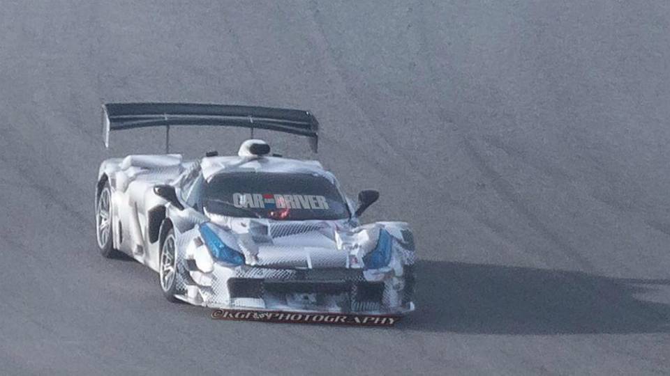 Ferrari активно тестує спортивний концепт для гонок «Ле-Мана»