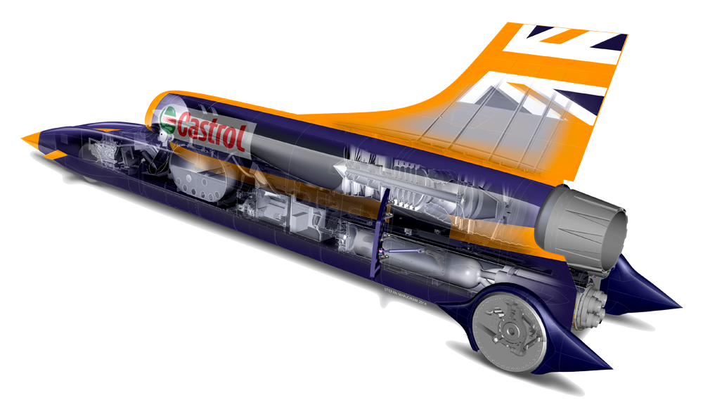 Бити світовий рекорд швидкості команда Bloodhound SSC буде в 2017 році