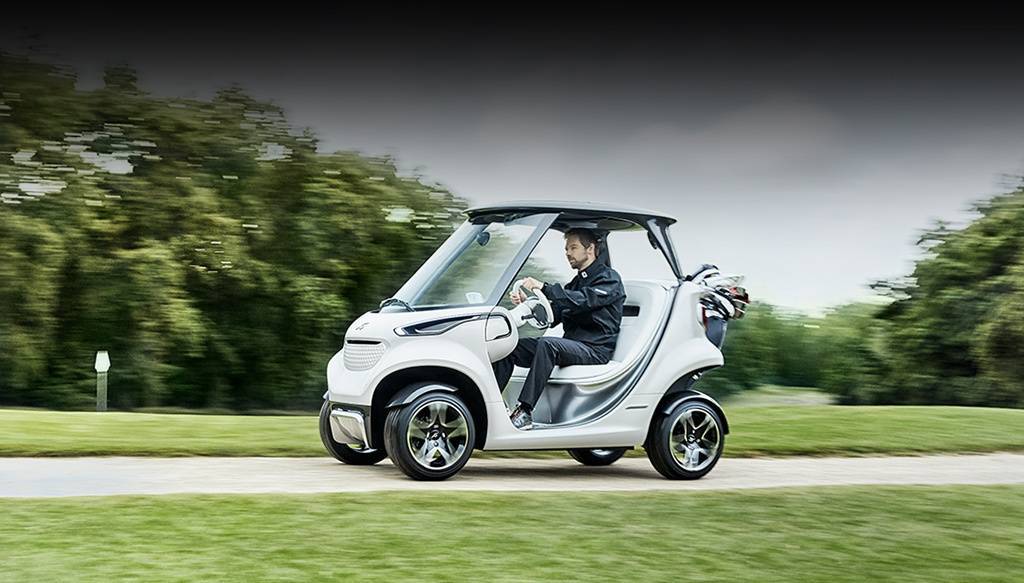 Mercedes-Benz зробив перший гольф-кар