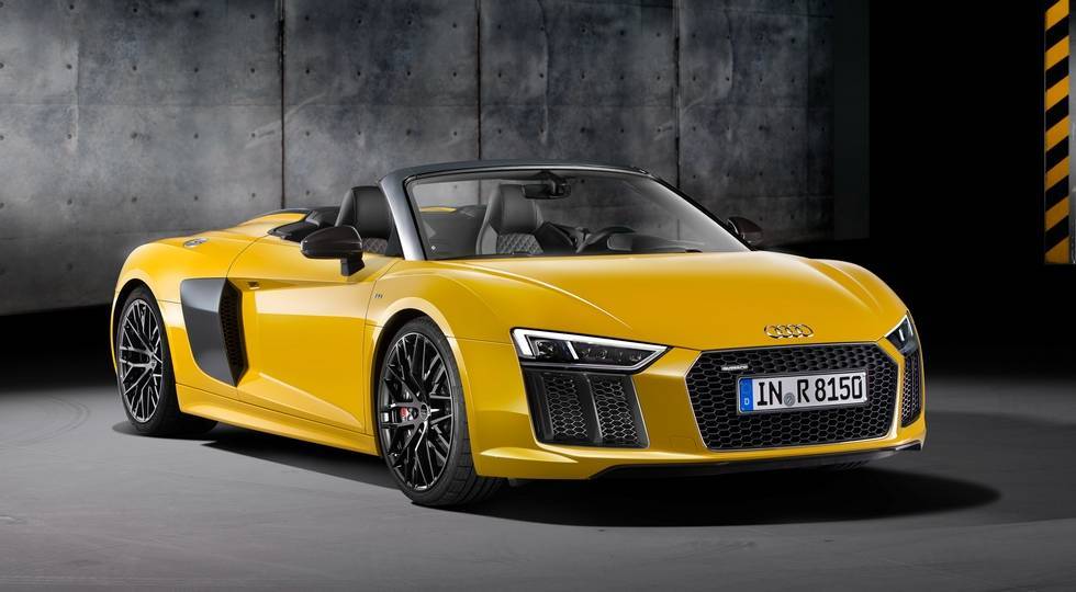 В Європу приїхав Audi R8 Spyder