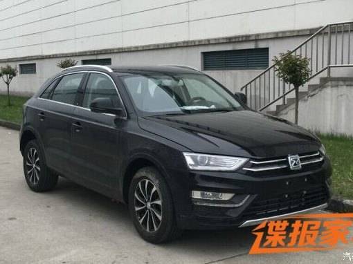 Електрокросовер Zotye SR7 з'явився на фотографіях