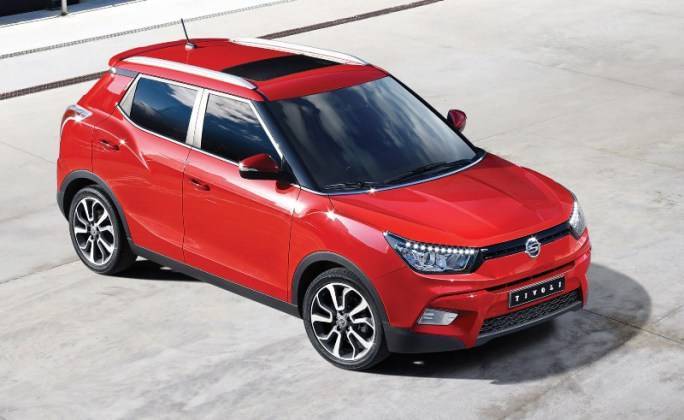 В Україну приїхав SsangYong Tivoli
