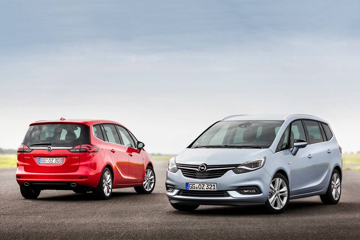 Opel розпочав виробництво рестайлінгового мінівена Zafira