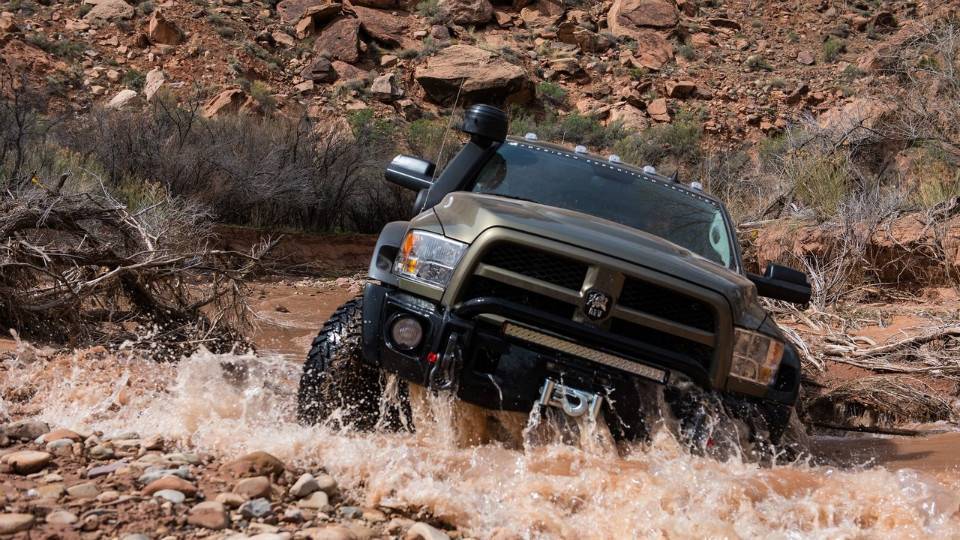 Пікап Ram підготовлений до найважчих бездоріжжя