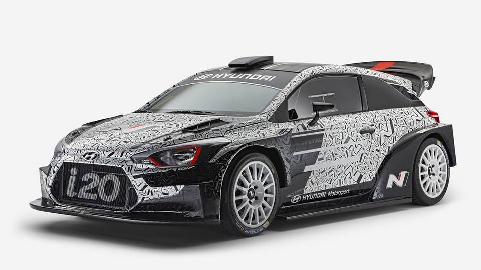 Hyundai продемонстрував новенький ралійний хетч i20