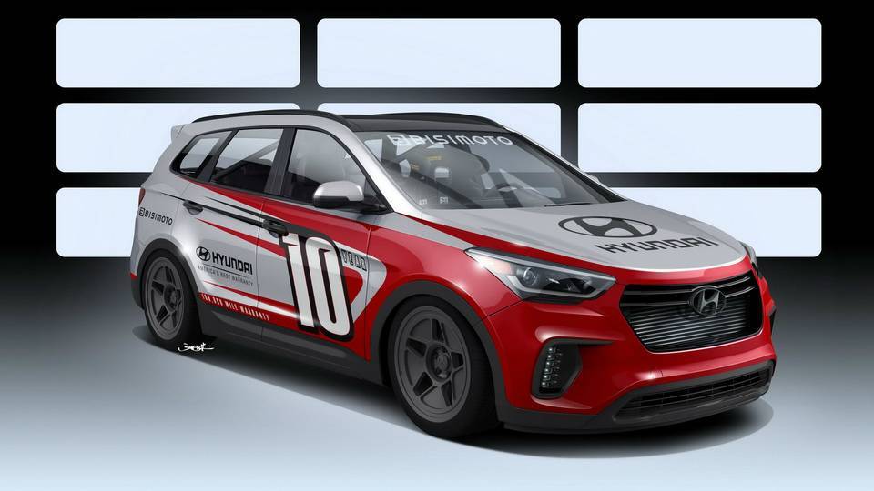 Hyundai покаже на тюнінг-шоу SEMA Santa Fe з 1040-сильною установкою