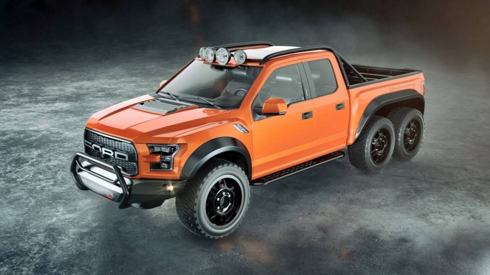 Hennessey створив шестиколісний Ford F-150 Raptor