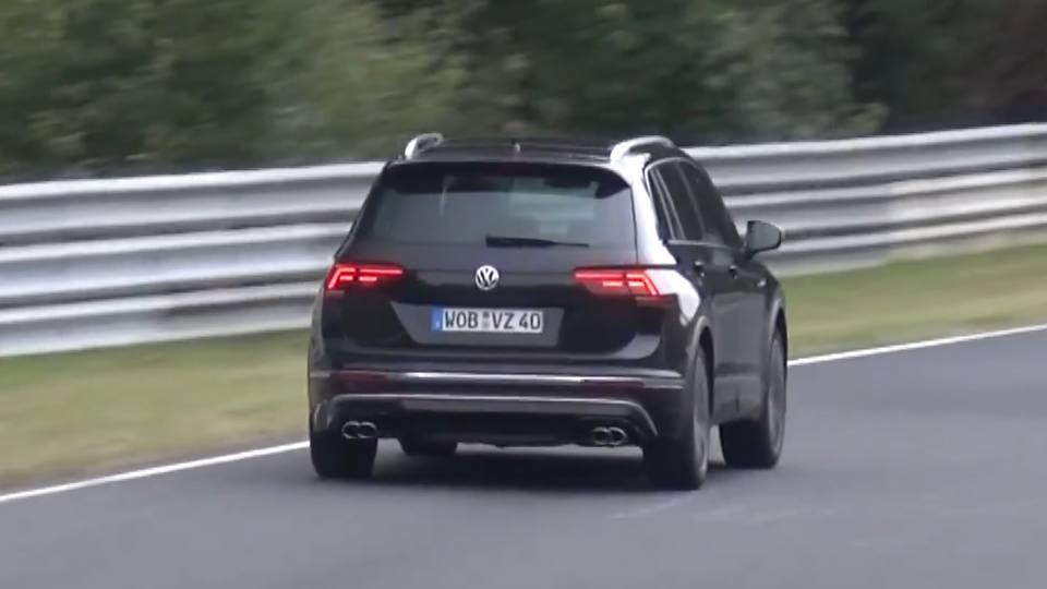 «Гарячий» Volkswagen Tiguan тестується на Нюрбургринзі