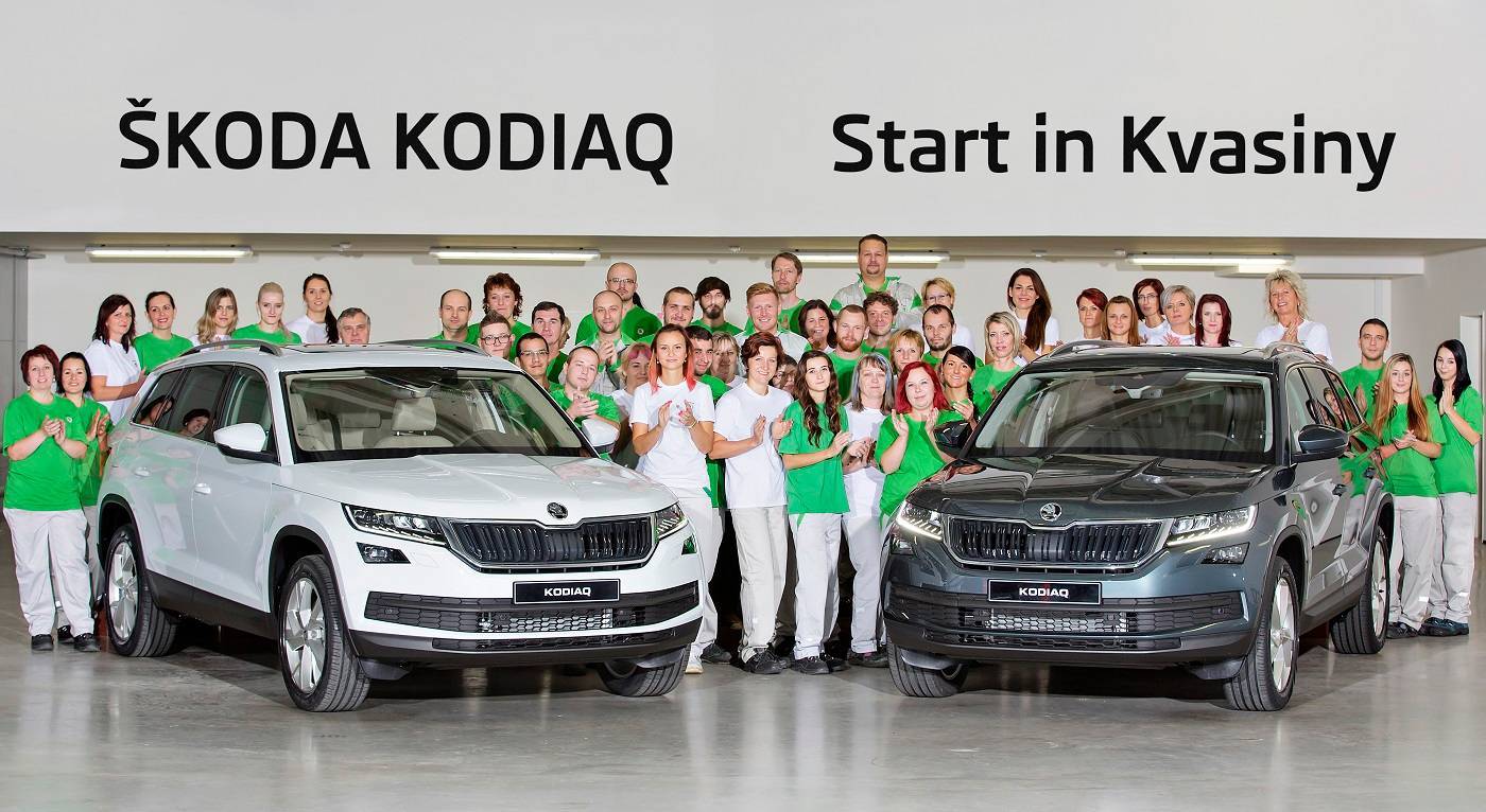 Skoda Kodiaq вирушила в серійне виробництво