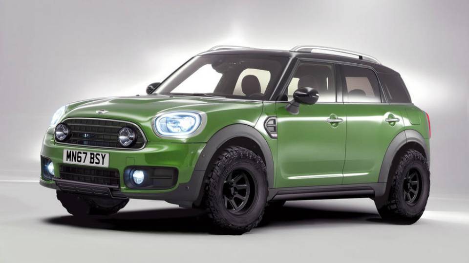 Новенький MINI Countryman буде розсіювати по бездоріжжю