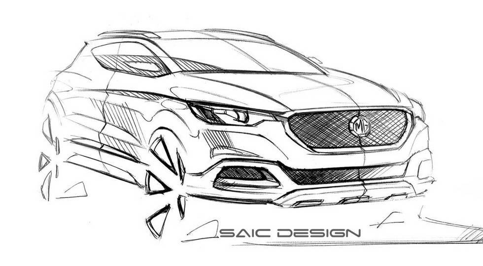 MG розсекретила дизайн нового кросовера