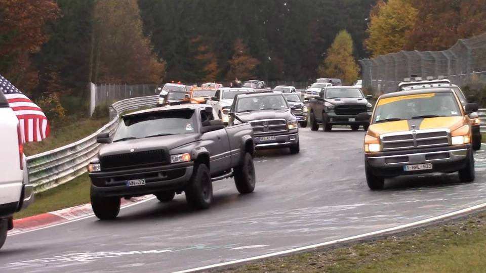 Рекорд Нюрбургринга за кількістю пікапів зафіксовано